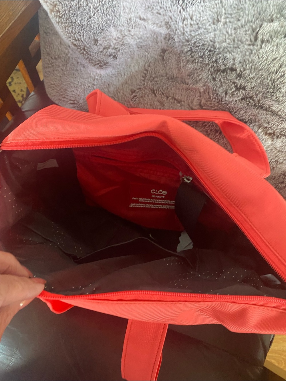 Orange tote bag Spacious Everyday Women’s